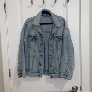 Free People oversized Trucker Jean Jacket
